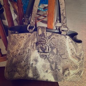 100 % Authentic Coach Snakeskin Handbag